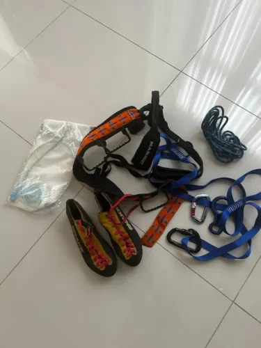 Kit para montanhismo/escalada