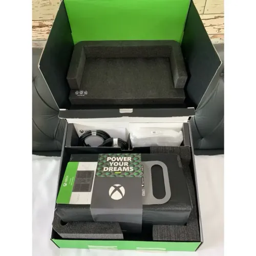 Xbox Séries X Zerado na Caixa SSD 1TB Completo