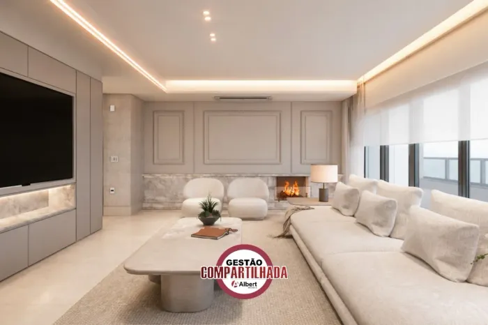 Apartamento no Garden Haus, mobiliado e decorado em frente ao Parque Germânia - Jardim Eur
