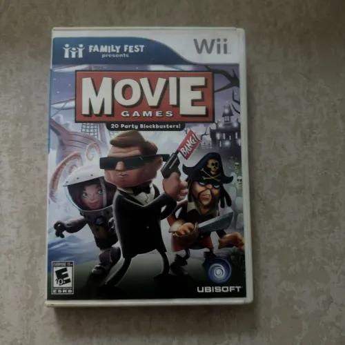 Jogo Movie Games 20 Party Blockbusters Nintendo Wii