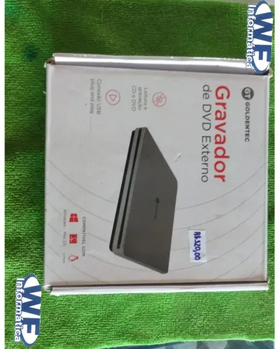 GRAVADOR DE DVD EXTERNO GOLDENTEC