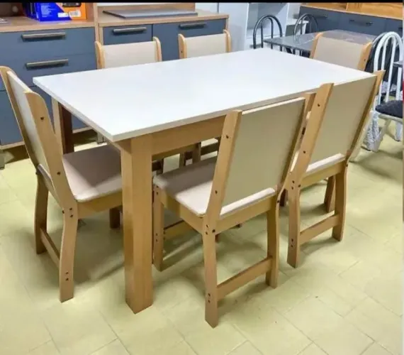mesa de jantar 6 lugares a pronta entrega promoção