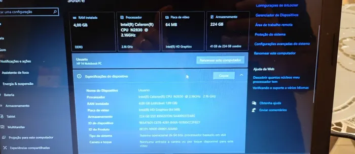 Notebook Hp