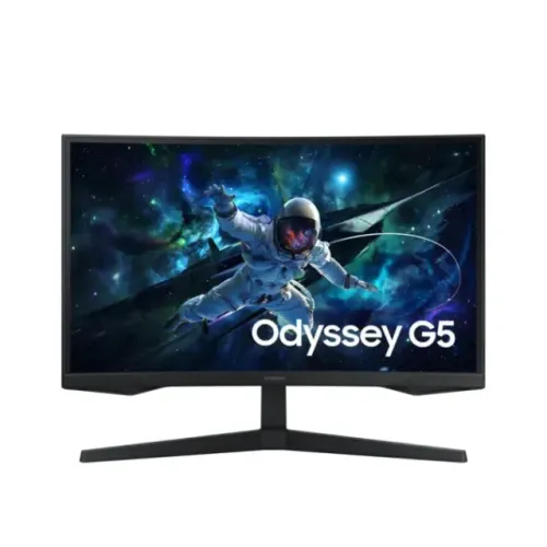 Monitor Gamer Curvo Samsung Odyssey G5 27" QHD 165Hz 1ms HDR10 - NOVO (Loja Física)  