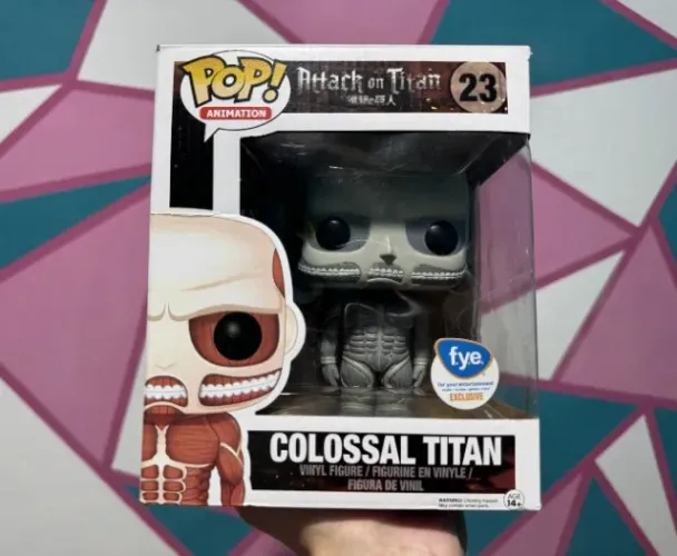 RARO E NOVO Super Funko Pop Colossal Titan 23 Attack On Titan