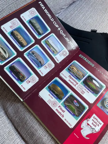 Álbum copa 2022 completo