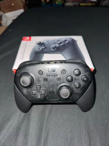 Nintendo switch pro controller original com caixa