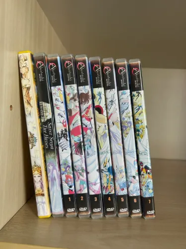 DVDs Cavaleiros do Zodíaco original