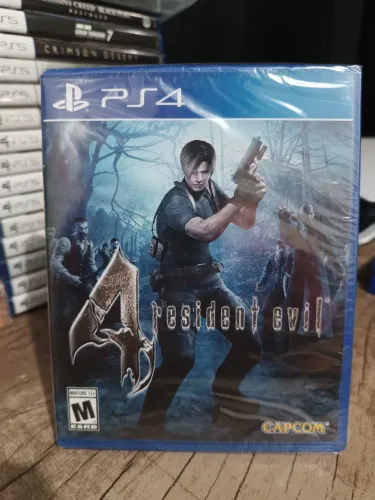 Resident Evil 4 ps4 novo e lacrado