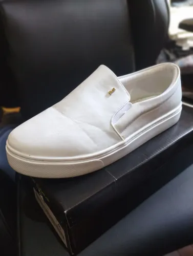 Tênis Slip on Santa Lolla Branco 