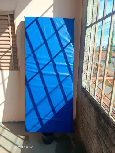  Colchão Impermeável Solteiro Resistente 188 X15 X 88 CM