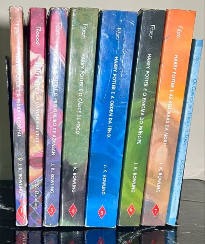 Coleção Livros Harry Potter + Brinde