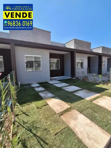 Casa Linear com 2 quartos em Santa Isabel - São Gonçalo - RJ