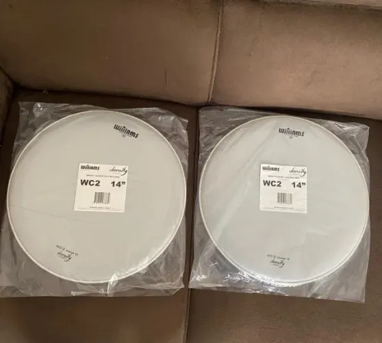 Kit 2 Peles Porosa Williams WC2 Density 14'' Filme Duplo