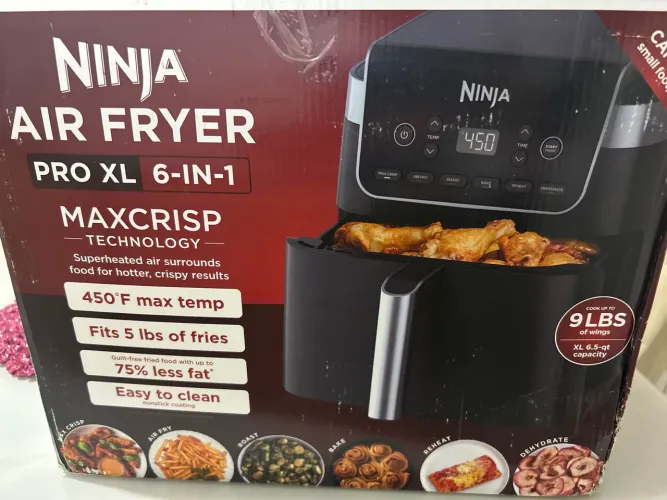 AIR FRYER NINJA NOVA NA CAIXA