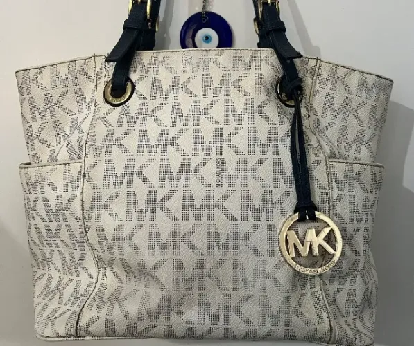 Bolsa Michael Kors Jet Set Azul