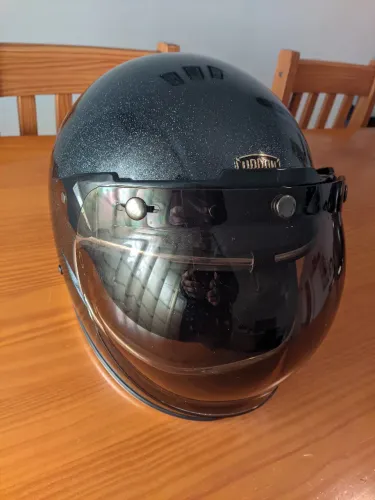 Capacete de moto Urban Helmets Bolha (Tam 58) - viseira fumê