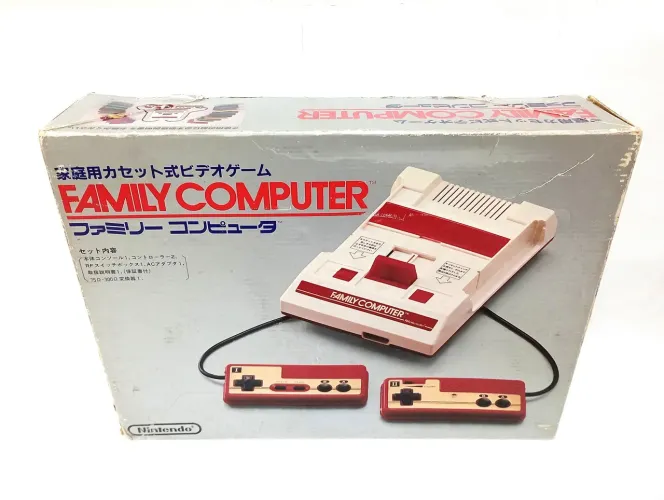 Family Computer Famicom na caixa original anos 80