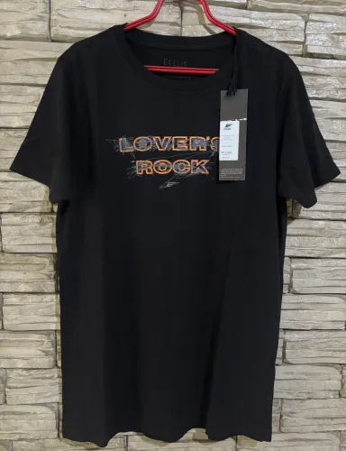 Camiseta Ellus Lovers Rock Classic tamanho M