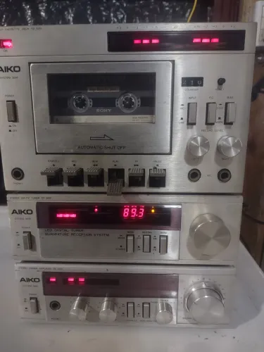 System Aiko 3000 revisado, ideal pra vinil.