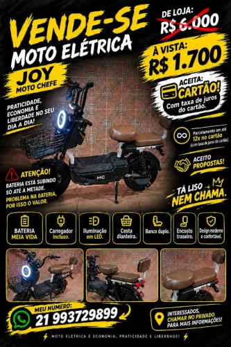 Bicicleta elétrica scooter 