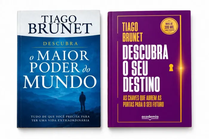 2 livros do autor Tiago Brunet