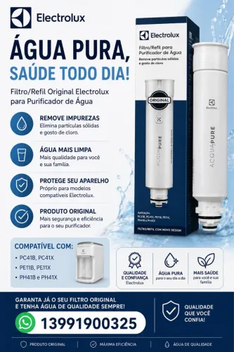 Vela filtro Electrolux