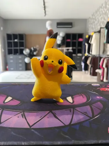 Boneco 3d Pikachu