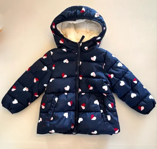Jaqueta puffer forrada wonder nation 3T