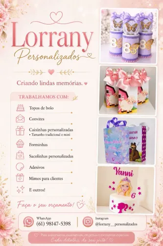 Personalizados para empresas e eventos em geral