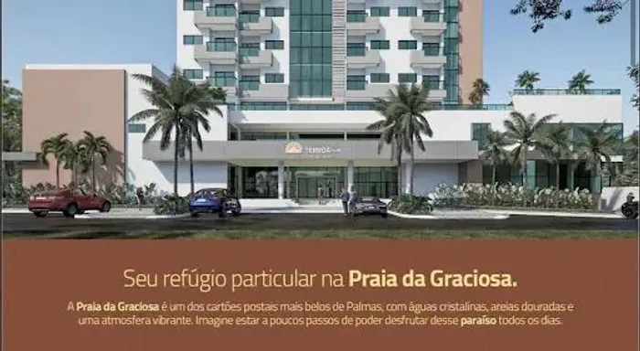Ágio de flat com 1 suíte no Terroà All In na Orla 14