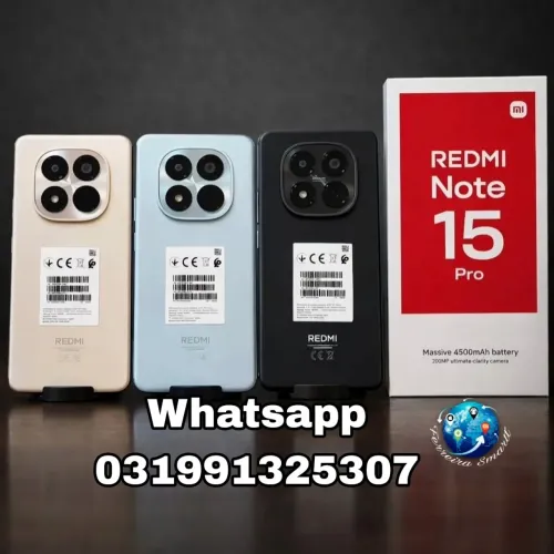 Redmi Note 15 Pro Xiaomi Novo Lacrado com Garantia Frete grátis e brindes 