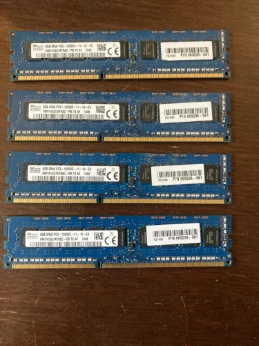 Memória 8GB Desktop DDR3 1600mhz