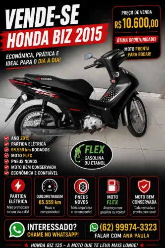 Honda Biz 125 cc flex