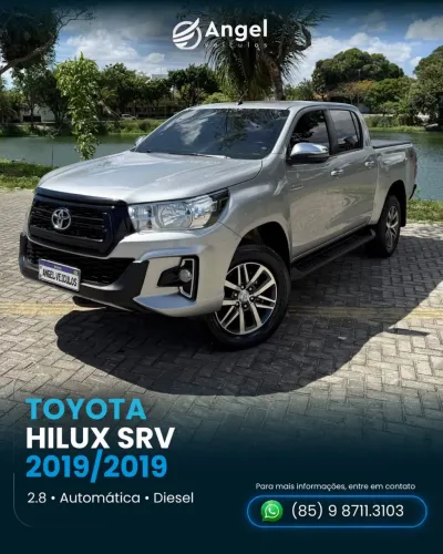 Toyota Hilux CD SRV 4X4 2.8 TDI Diesel Aut. 2019