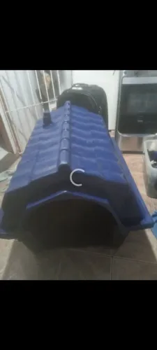 Casa de plástico pra cachorro ? de grande porte ou pequeno 