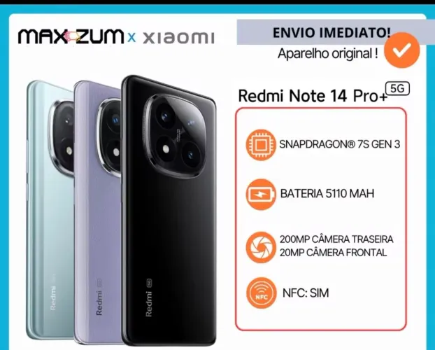 Celular redmi Note 14 pro plus 5g