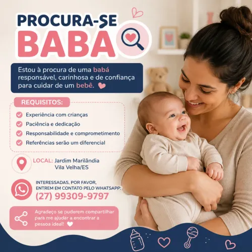 Contrata babá 