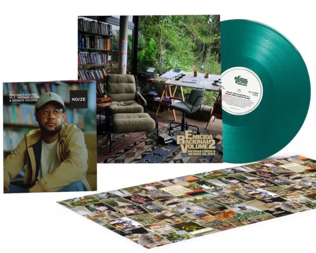 Disco Vinil LACRADO - EMICIDA RACIONAL VL 2 - MESMAS CORES & MESMOS VALORES