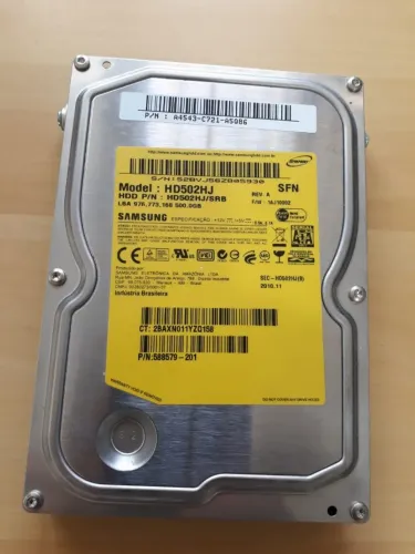 HD 500GB SATA disco rígido interno de armazenamento