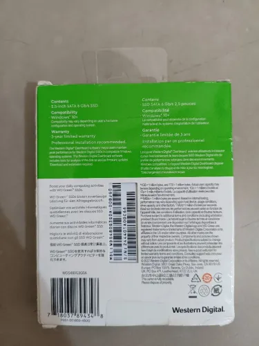 Vendo SSD 480GB novo na caixa, com garantia
