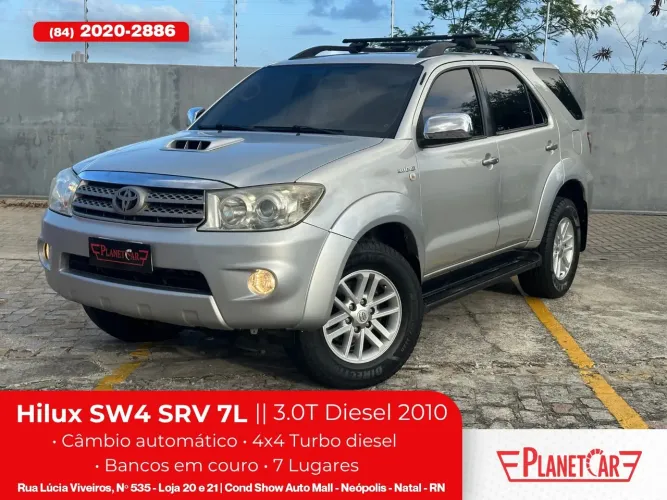 Toyota Hilux SW4 SRV D4-d 4X4 3.0 TDI Dies. AUT 2010