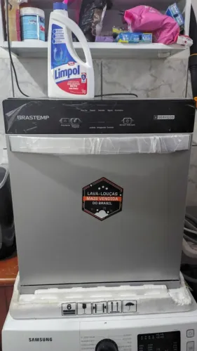 Máquina lavar louça 8 serviço Brastemp