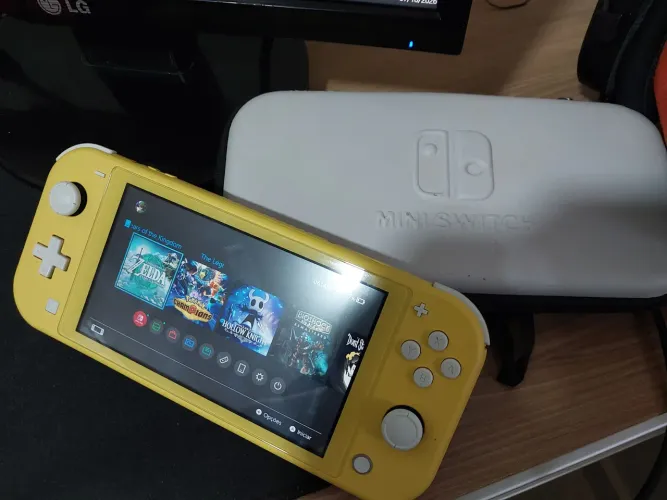 Switch lite novo + Zelda totk