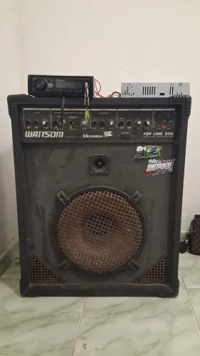 Vendo som com toca cd Pioneer