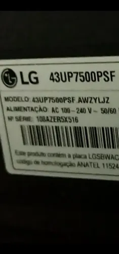 LED 43 polegadas usada