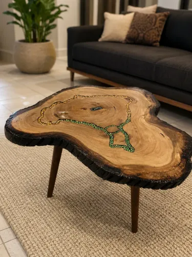 Mesa de centro (personalizada) exclusiva ART. Meetal studio