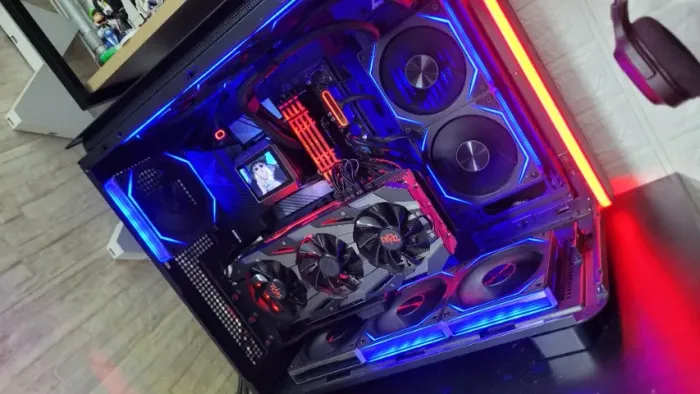 MELHOR PREÇO DA OLX - Kit com 9 fans Prism 6 pro ARGB