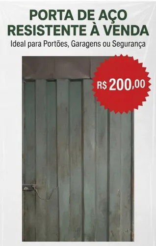Porta de aço