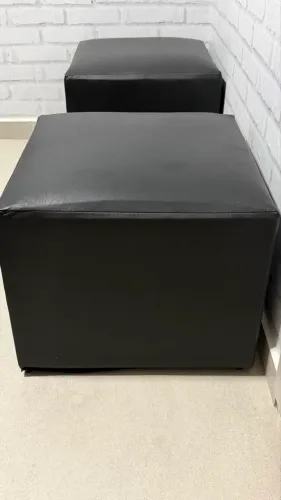 PUFF SET COR: CORSIN PRETO 4 peças